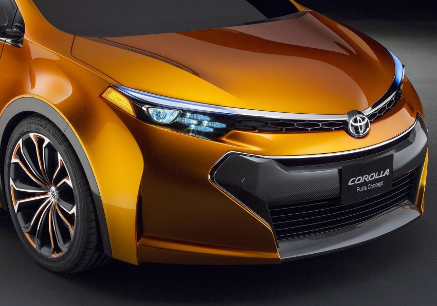 Toyota Corolla Furia Concept previews next-gen Corolla Altis – bigger body, edgier design 149907