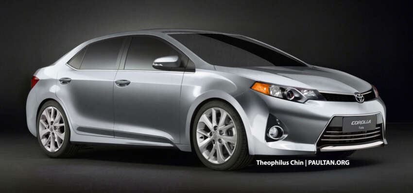 Next-gen Corolla renderings based on Furia Concept 150766