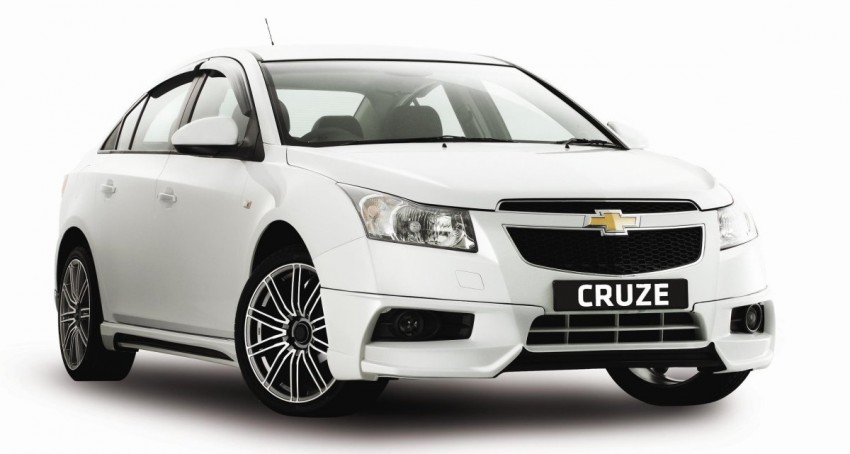 Chevrolet Cruze and Captiva – promotion on both vehicles until Dec 31 in the Chevrolet Centennial Celebration 74742