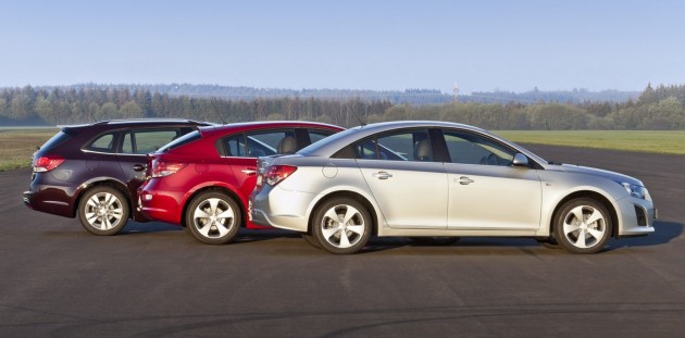 Chevrolet Cruze Station Wagon with a new family face