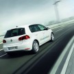Electric Volkswagen Golf Blue-E-Motion prototype – a preview test drive in Wolfsburg, Germany