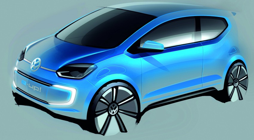 Volkswagen e-up! Concept: production car due in 2013 70752