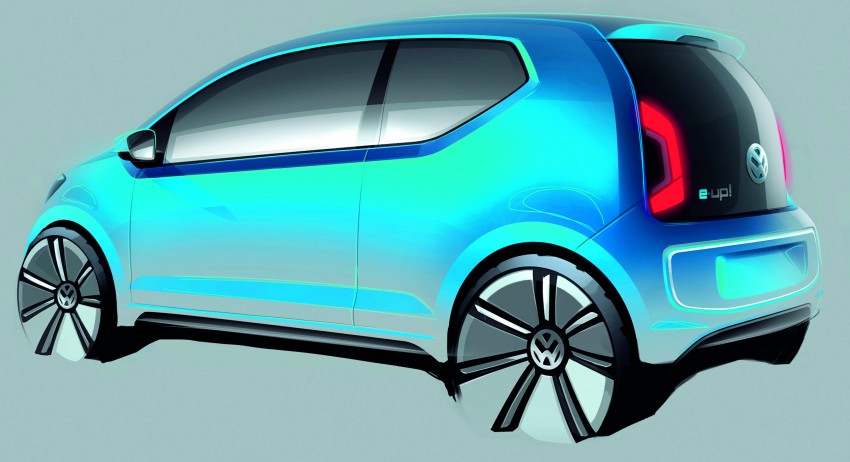 Volkswagen e-up! Concept: production car due in 2013 70754
