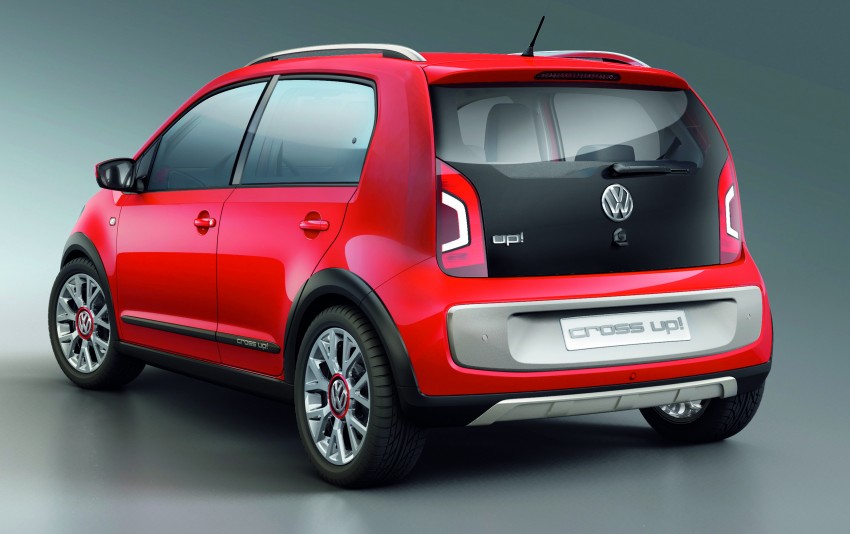 Volkswagen cross up! Concept previews 5-door up! 70805
