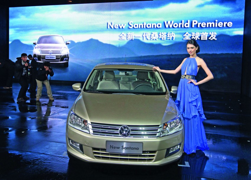 Volkswagen Santana makes 2nd gen debut in China 138996