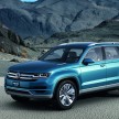 Volkswagen CrossBlue Concept: MQB-based 7-seater