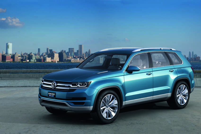 Volkswagen CrossBlue Concept: MQB-based 7-seater 149719