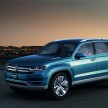 Volkswagen CrossBlue Concept: MQB-based 7-seater