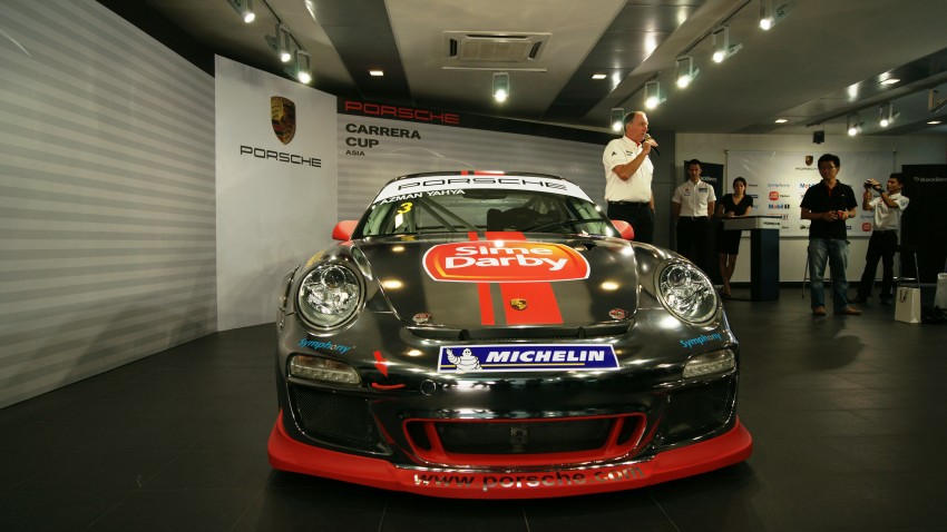 Team Sime Darby Auto Performance to make race debut at Porsche Carrera Cup Asia with VIP driver 124543
