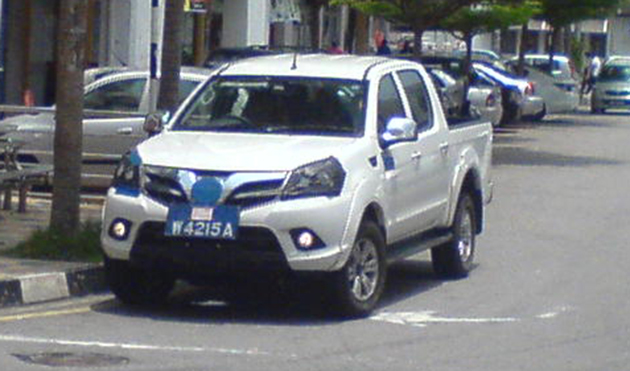 Foton Tunland pick-up truck sighted in Penang