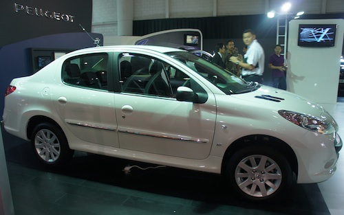 Peugeot 207 Sedan at the IIMS 2011 is made in Gurun!