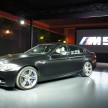 F10 BMW M5 showcased in Frozen Black matte paintjob