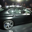 F10 BMW M5 showcased in Frozen Black matte paintjob