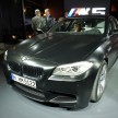 F10 BMW M5 showcased in Frozen Black matte paintjob