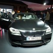 F10 BMW M5 showcased in Frozen Black matte paintjob