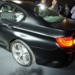 F10 BMW M5 showcased in Frozen Black matte paintjob