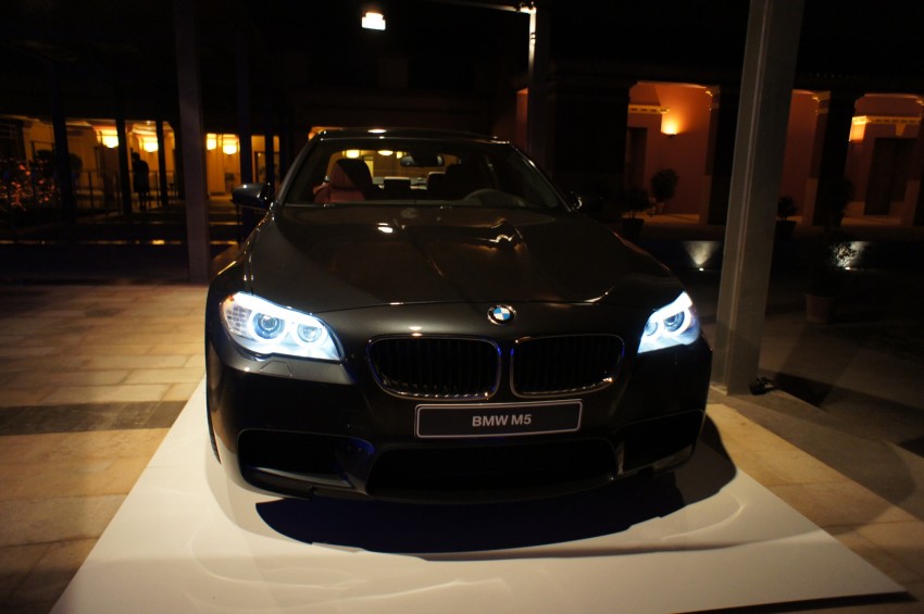 F10 BMW M5 showcased in Frozen Black matte paintjob 71956
