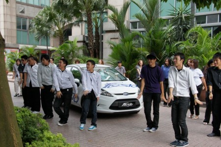 Ford Fiesta Flash Mobbers at Menara Millenium