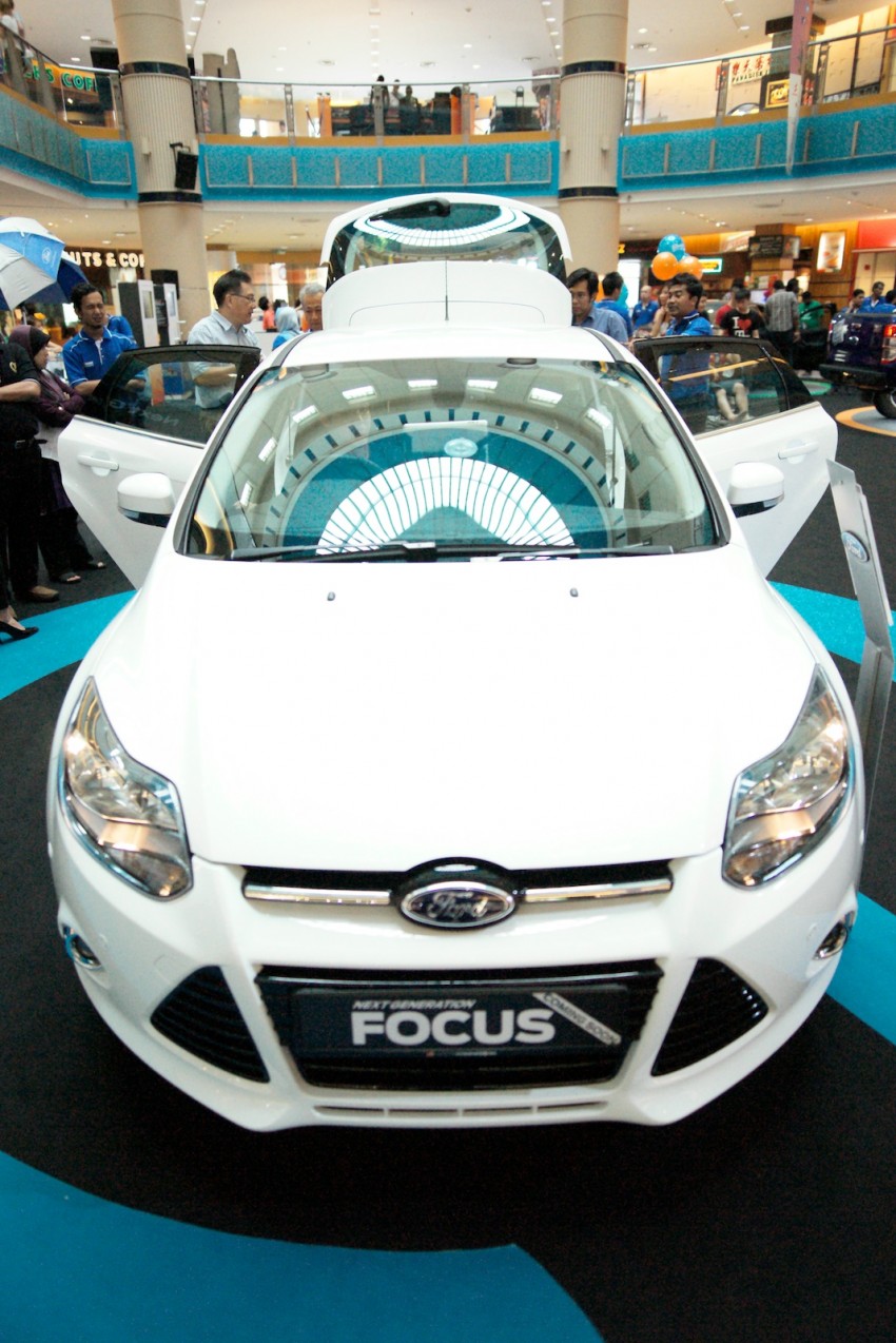 Ford Focus on show at Sunway Pyramid, now open for registration with a chance to win a new car 117203