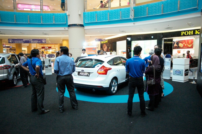 Ford Focus on show at Sunway Pyramid, now open for registration with a chance to win a new car 117209