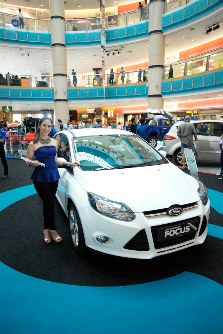 Ford Focus on show at Sunway Pyramid, now open for registration with a chance to win a new car 117246