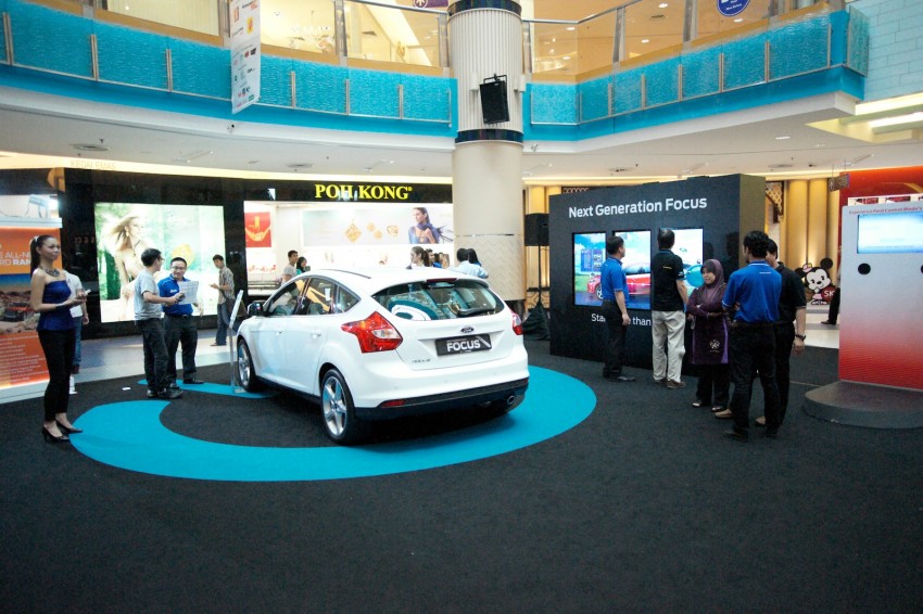 Ford Focus on show at Sunway Pyramid, now open for registration with a chance to win a new car 117249