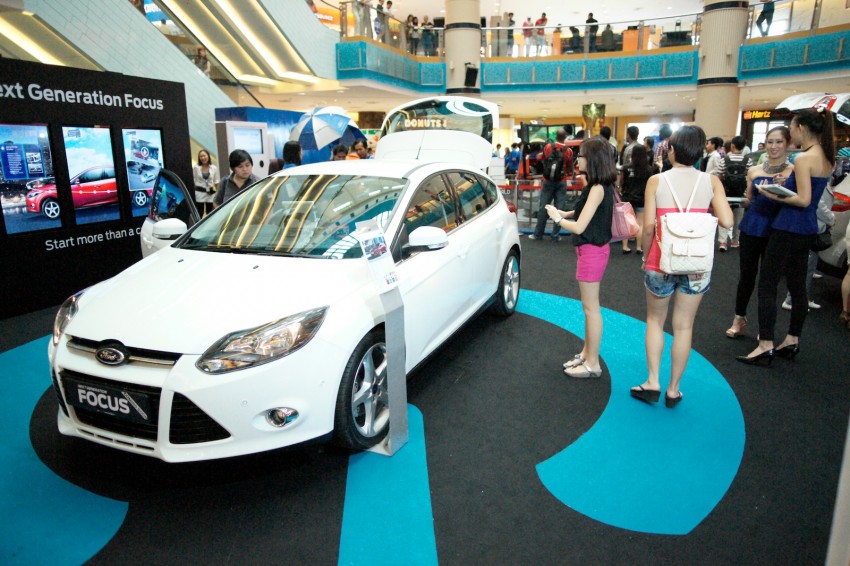 Ford Focus on show at Sunway Pyramid, now open for registration with a chance to win a new car 117260
