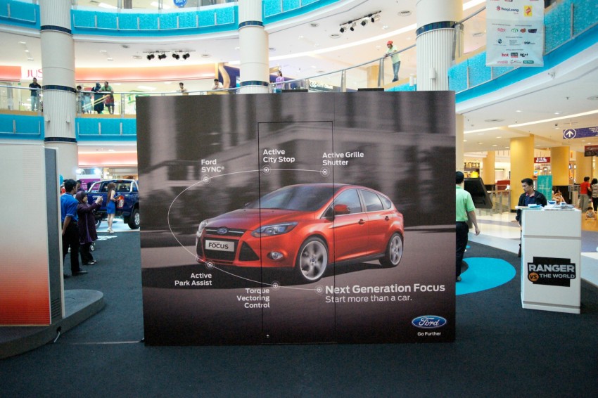 Ford Focus on show at Sunway Pyramid, now open for registration with a chance to win a new car 117269