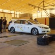 VIDEO: Honda Civic side impact crash test at 50 km/h