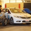 VIDEO: Honda Civic side impact crash test at 50 km/h