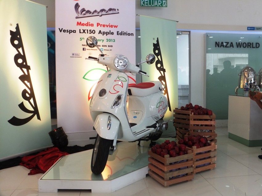 Vespa LX150 Apple limited edition launched: RM11,388 152658