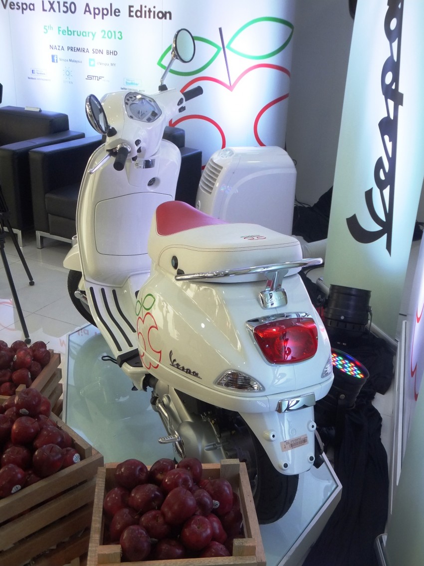 Vespa LX150 Apple limited edition launched: RM11,388 152668