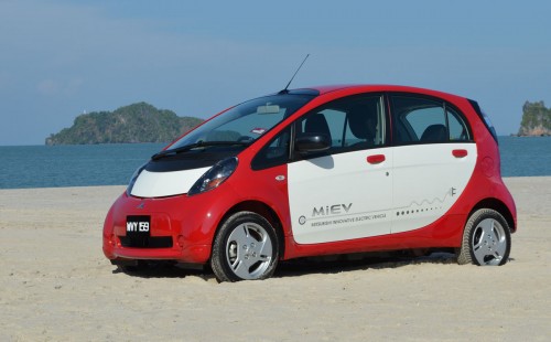 Mitsubishi i-MiEV Eco Tourism Pilot Demo Program at Four Seasons Resort, Langkawi