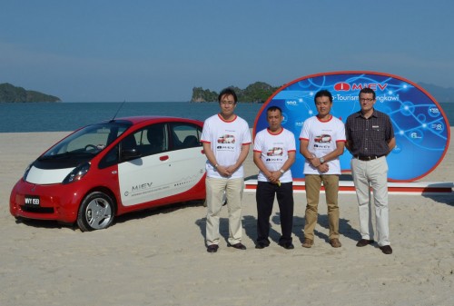 Mitsubishi i-MiEV Eco Tourism Pilot Demo Program at Four Seasons Resort, Langkawi