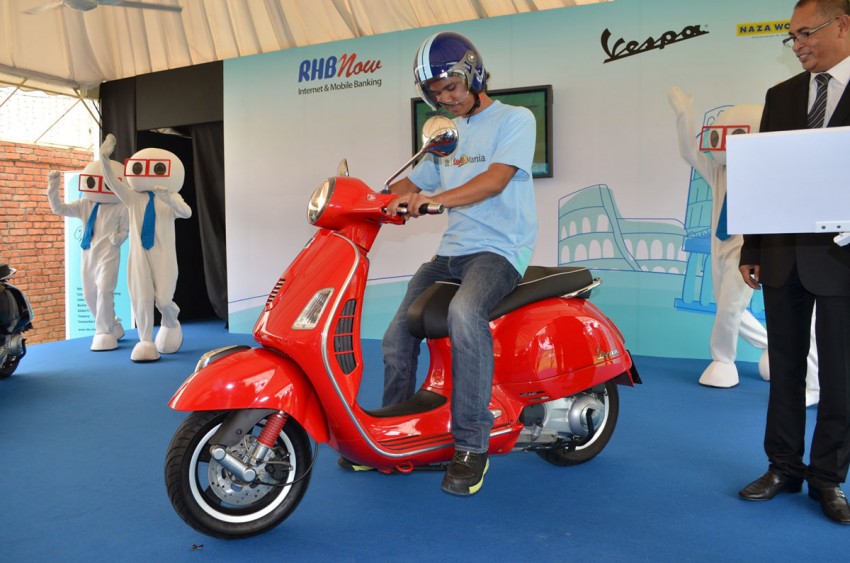 RHB Now’s Italia Mania contest could see you ride away in a Vespa or win a trip to Italy for two! 136335