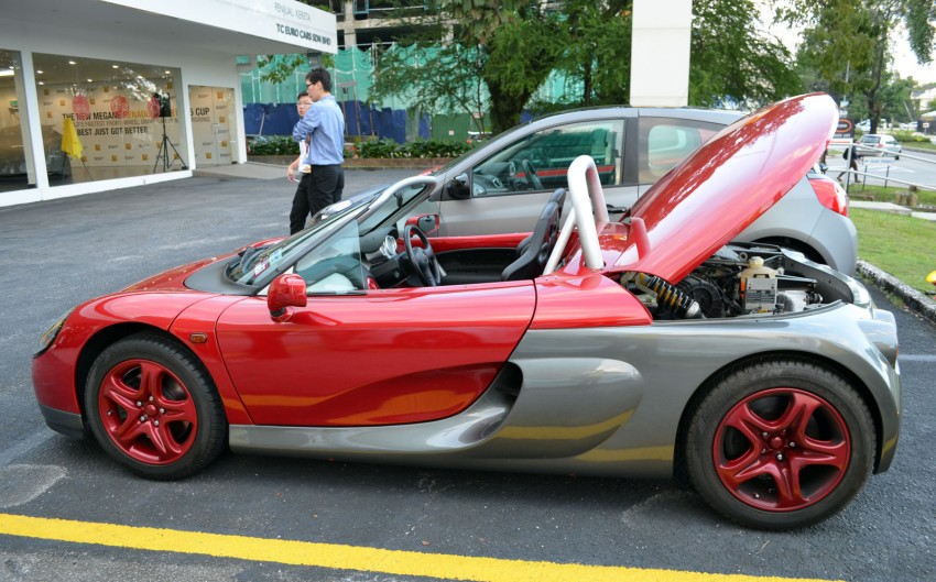 GALLERY: Rare Renault Sport Spider spotted in town 152277
