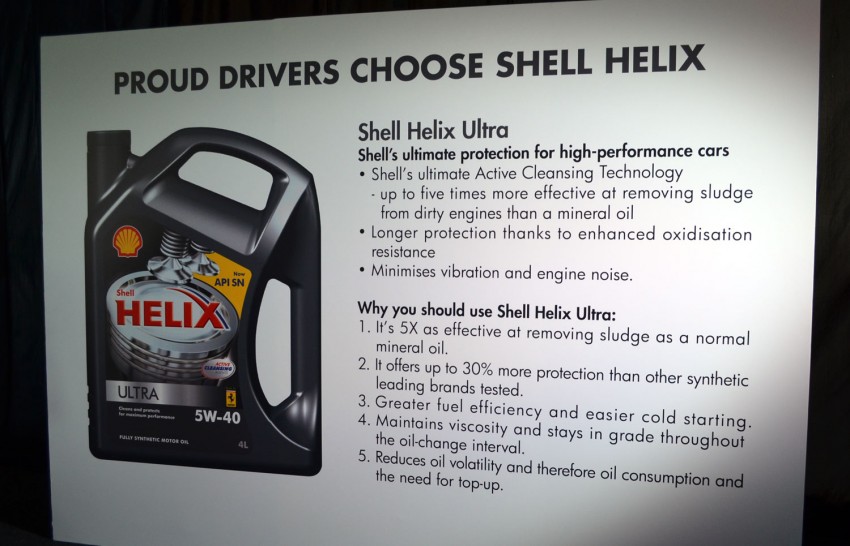 Shell Helix launches enhanced range of motor oils for 2012 100439