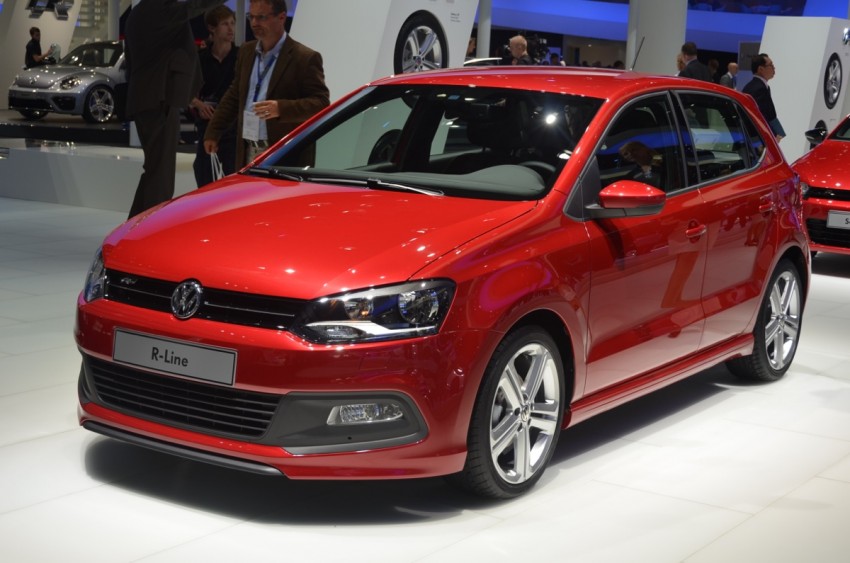 Volkswagen Polo R-Line spices up regular Polo at Frankfurt 68580
