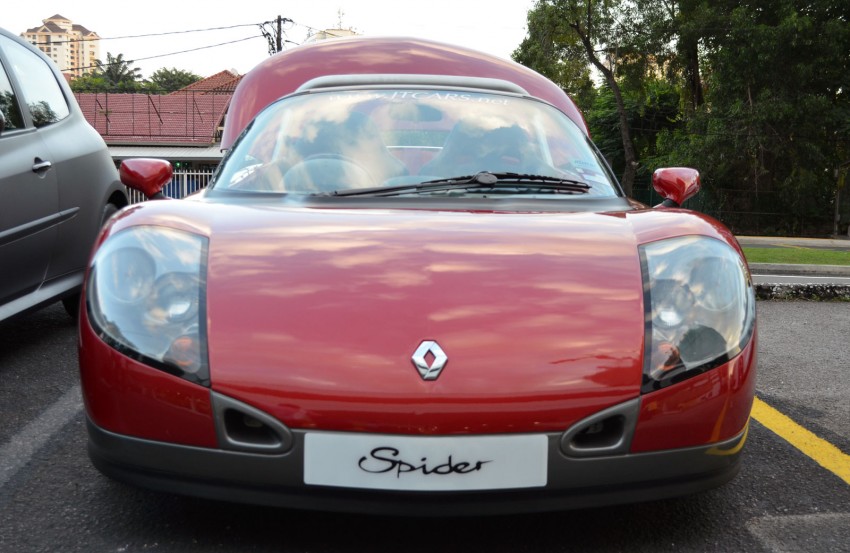 GALLERY: Rare Renault Sport Spider spotted in town 152281