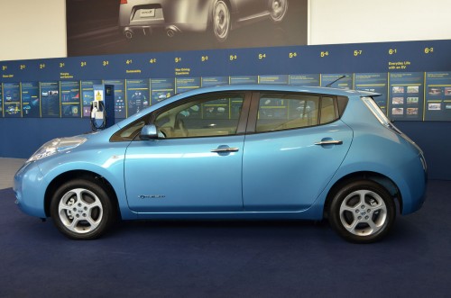 Nissan Leaf driven around the block – you can try it too!