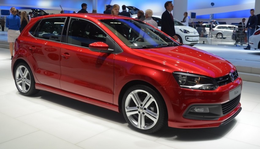 Volkswagen Polo R-Line spices up regular Polo at Frankfurt 68654