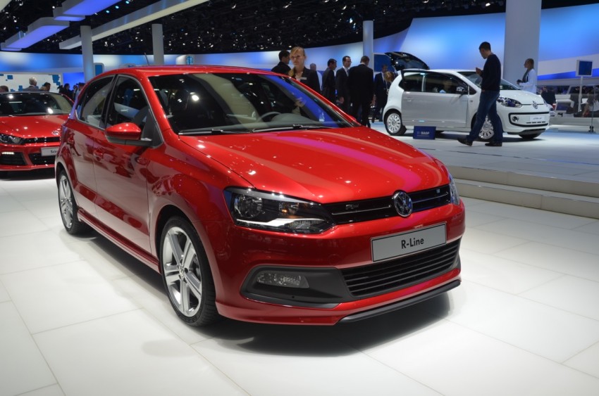 Volkswagen Polo R-Line spices up regular Polo at Frankfurt 68610