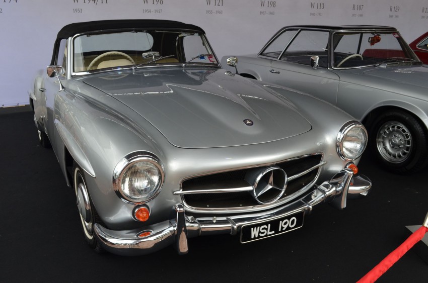 GALLERY: Five generations of the Mercedes-Benz SL 140460