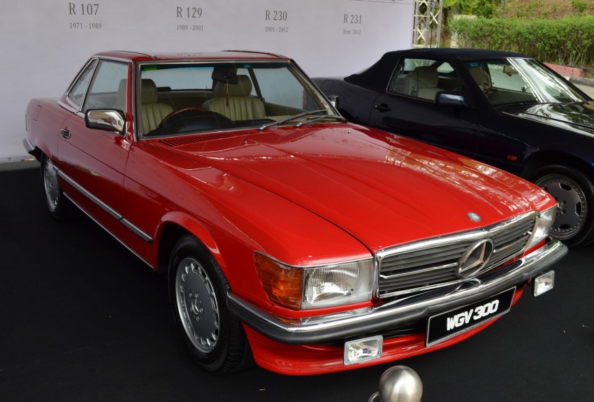 GALLERY: Five generations of the Mercedes-Benz SL 140462