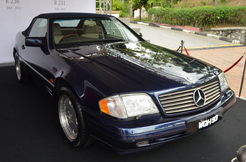 GALLERY: Five generations of the Mercedes-Benz SL 140463