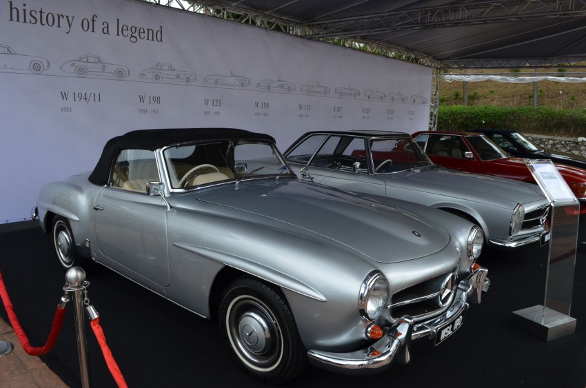 GALLERY: Five generations of the Mercedes-Benz SL 140465