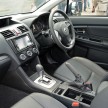 Malaysian-assembled CKD Subaru XV 2.0i makes debut at IIMS 2012, local rollout in December