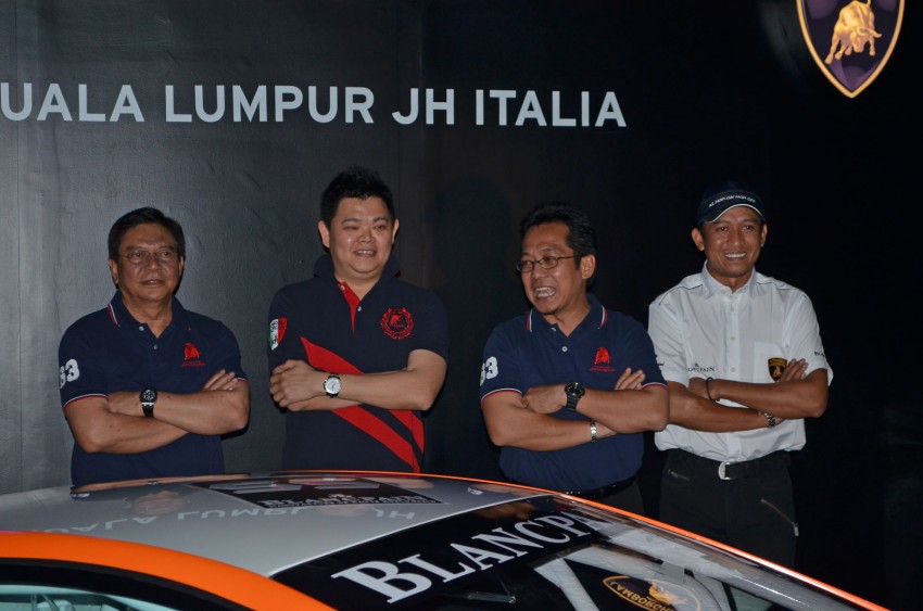 Team Lamborghini Kuala Lumpur JH Italia unveiled – Rizal Ashram Ramli a.k.a. Jejai is the Super Trofeo driver 107003