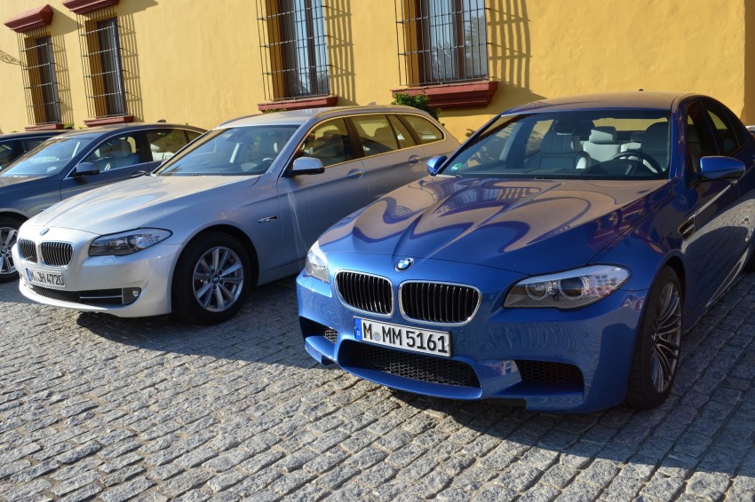 GALLERY: Regular F10 5-Series next to BMW M5 71993