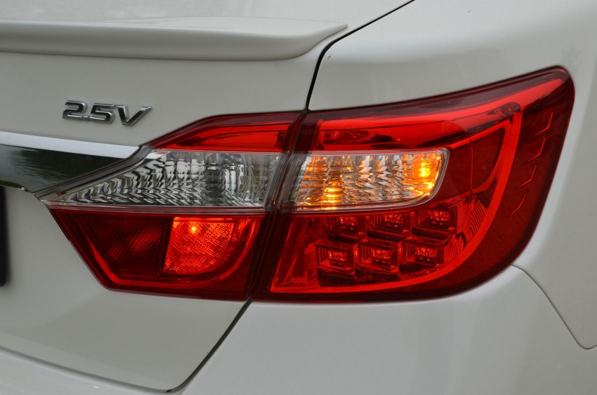 DRIVEN: Toyota Camry 2.5V Test Drive Report 136007